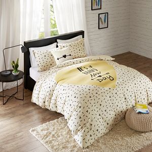 HipStyle 4-piece Beckham Duvet Cover Set