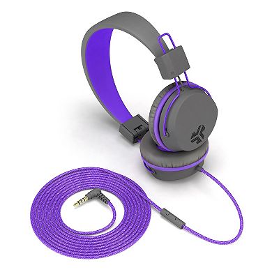 JLab Neon On-Ear Headphones with Universal Mic 