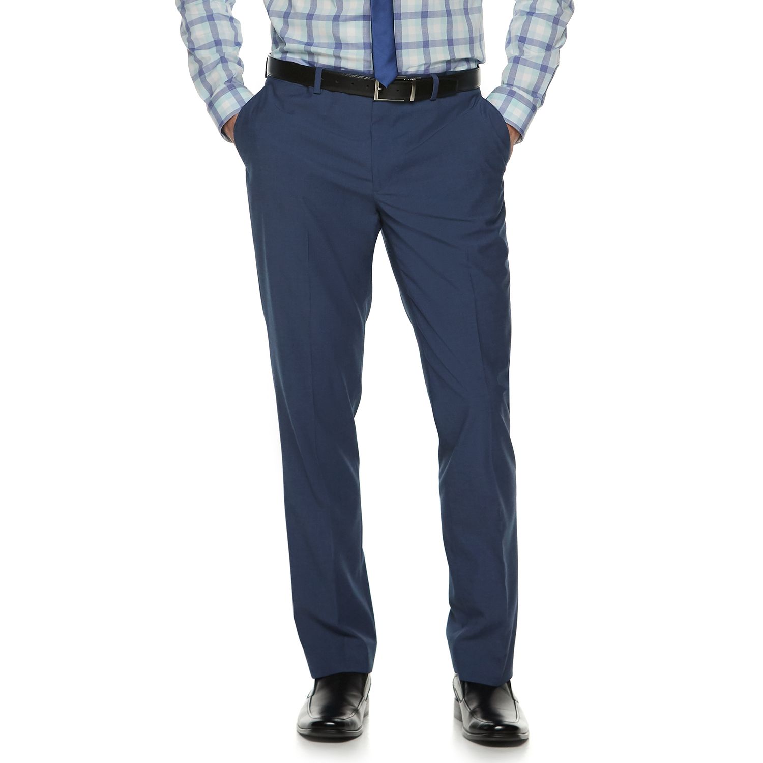 slim tapered suit pants