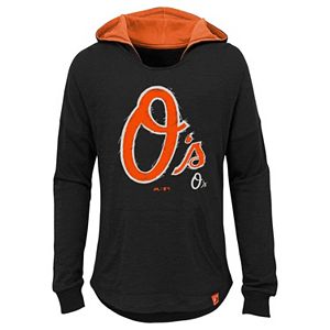Girls 7-16 Majestic Baltimore OriolesThe Closer Pullover Hoodie