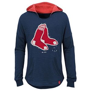 Girls 7-16 Majestic Boston Red SoxThe Closer Pullover Hoodie