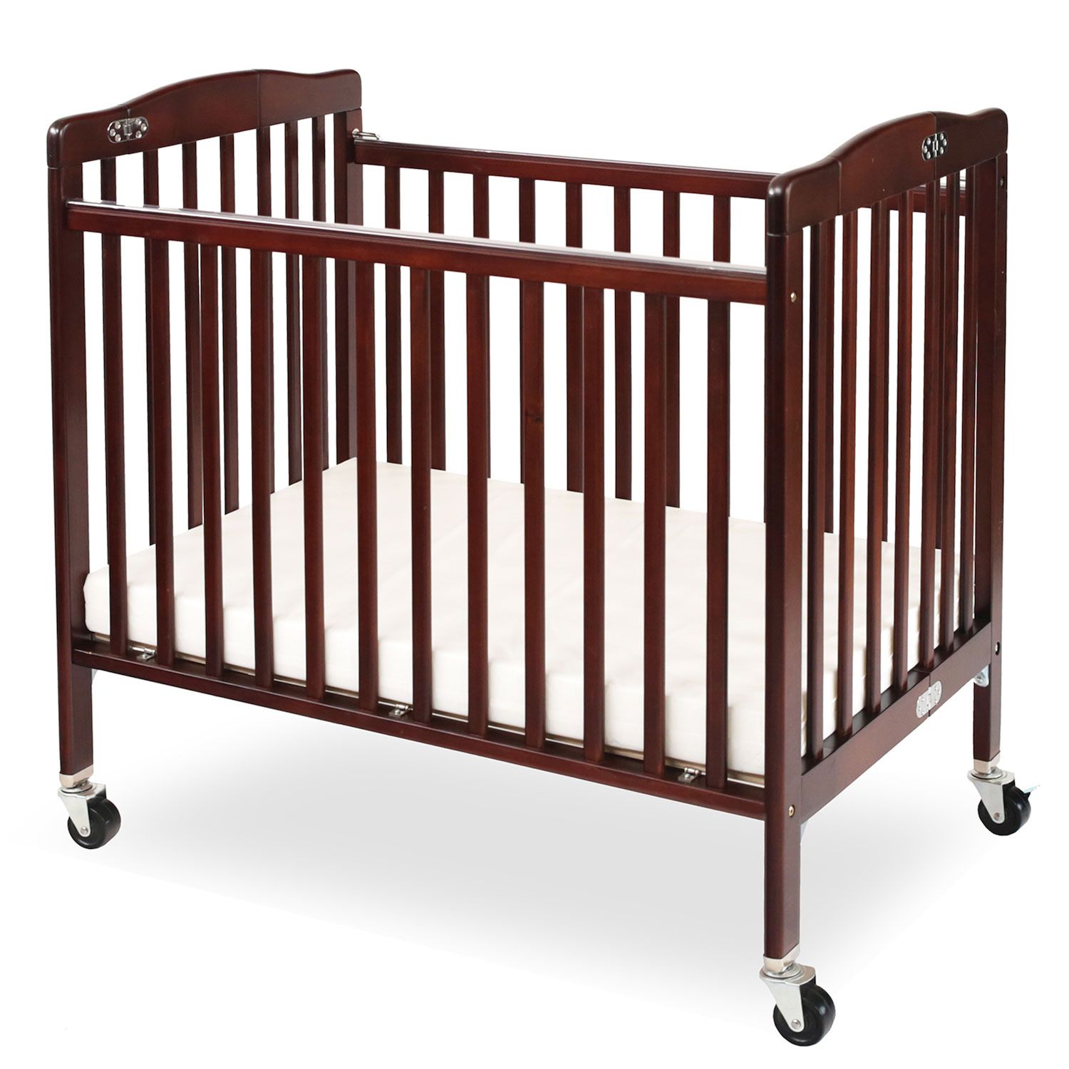 portable wood crib