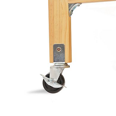 Little Wood Portable Folding Crib by LA Baby