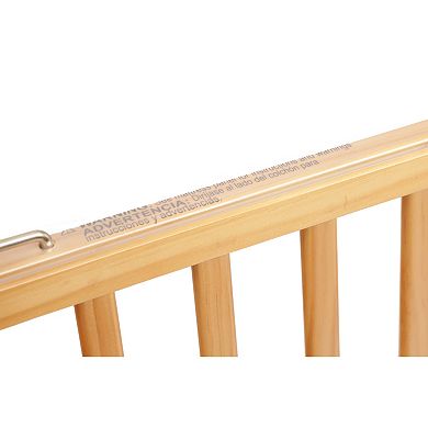 Little Wood Portable Folding Crib by LA Baby