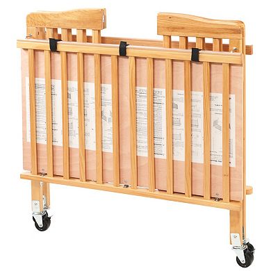 Little Wood Portable Folding Crib by LA Baby