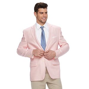 Men's Chaps Classic-Fit Linen-Blend Sport Coat