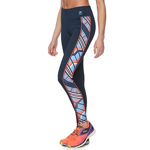 Women's FILA SPORT® Chevron Panel Performance Leggings