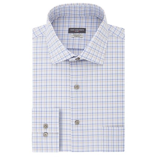 Men’s Van Heusen Regular-Fit Flex Spread-Collar Dress Shirt