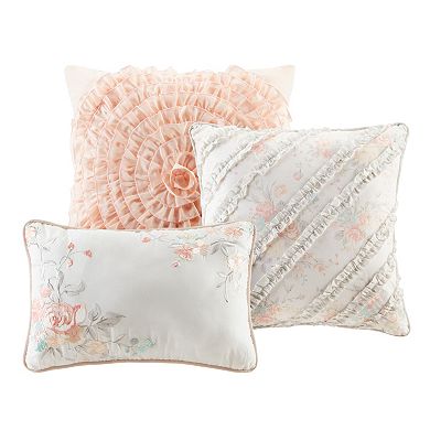 Madison Park Harmony Quilt Set with Shams and Decorative Pillows