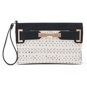 Jennifer Lopez Lola Geometric Perforated Wristlet