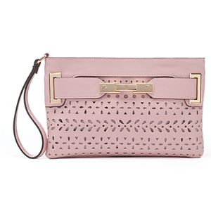 Jennifer Lopez Lola Geometric Perforated Wristlet