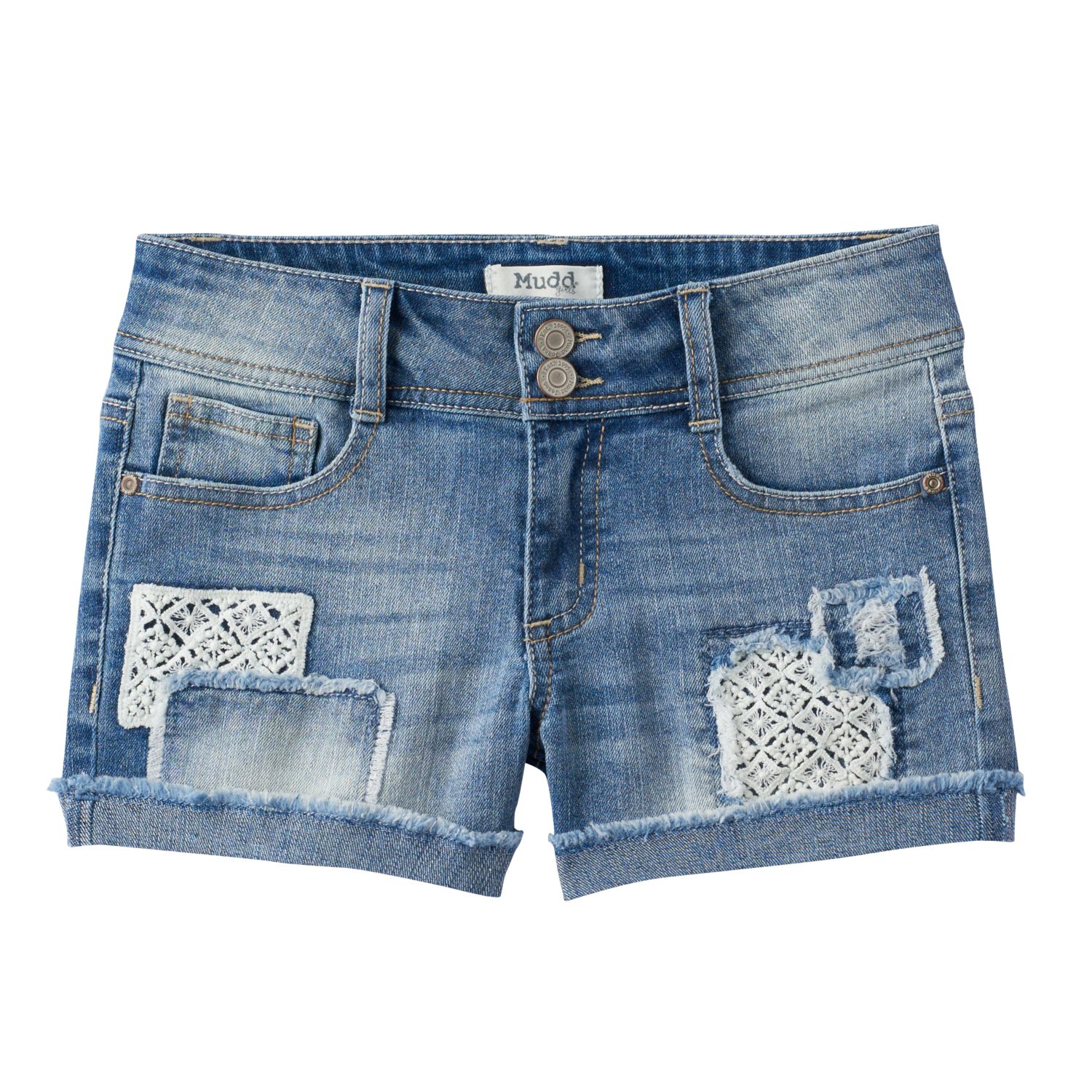 destructed jean shorts