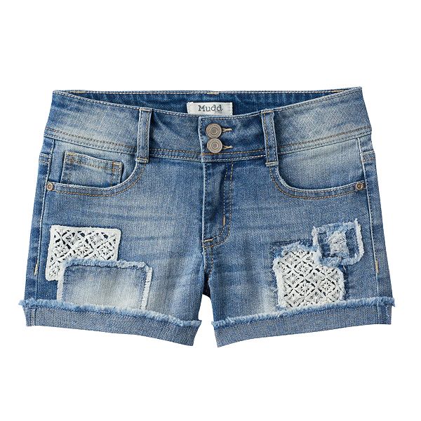 Kohls womens deals denim shorts