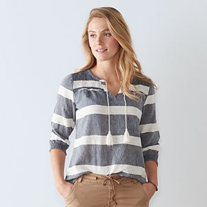 Women's SONOMA Goods for Life™ Smocked Popover Top