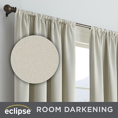 eclipse Solid Thermapanel Room-Darkening 1-Panel Window Curtain