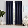 Eclipse Thermapanel Stone Solid Polyester 54 In. W X 63 In. L Grommet Room Darkening Curtain 25116801515
