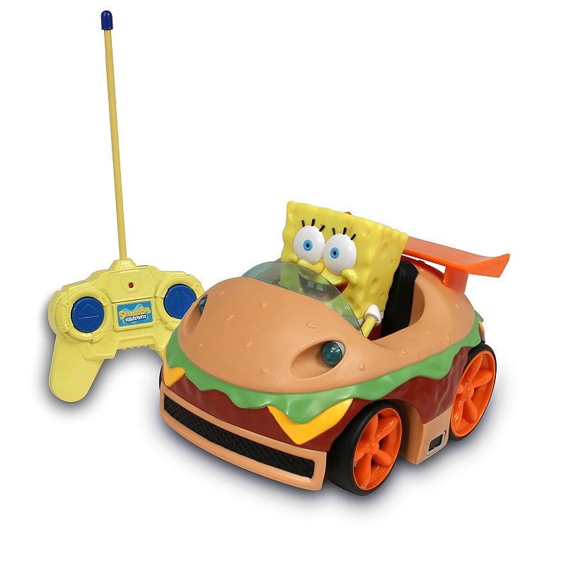SpongeBob SquarePants Radio Control Krabby Patty Vehicle by NKOK, Multicolo