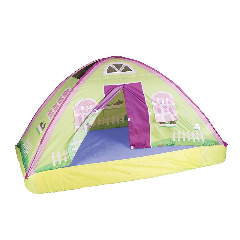 Pacific Play Tents Cottage Full-Sized Bed Tent, Multicolor