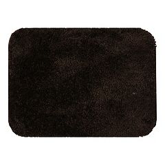 Lands' End Supima Cotton Non-Skid Bath Rug, Dark Grey, 20x33