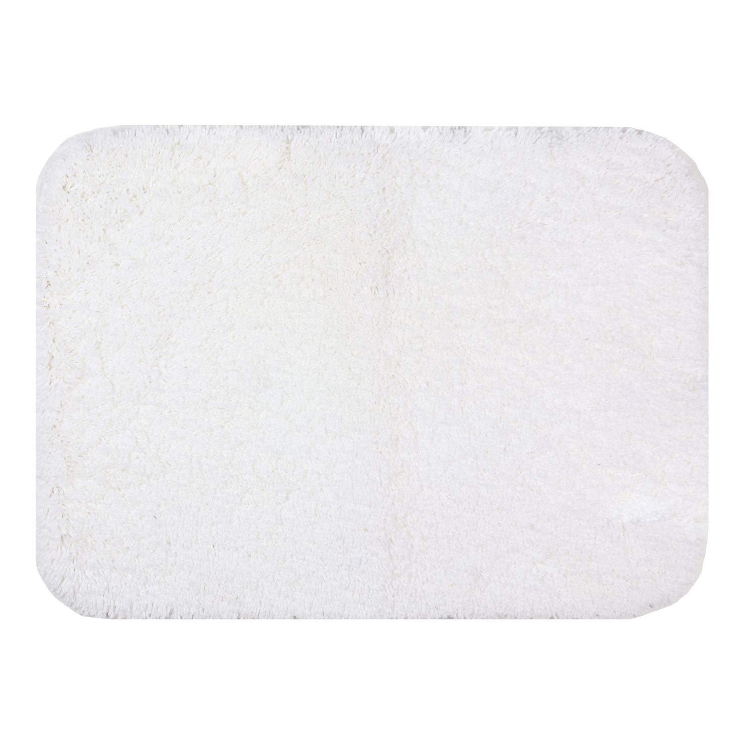 white bathroom mats