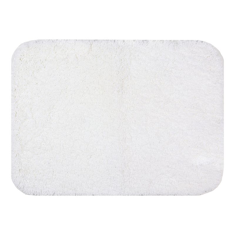 Grund Asheville Series 17 x 24 Organic Cotton Bath Rug - White