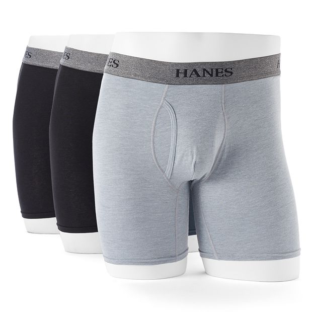 Big & Tall Hanes Ultimate® 3-pack Tagless Stretch Boxer Briefs