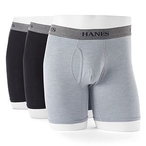 Big & Tall Hanes Ultimate 3-pack Tagless Stretch Boxer Briefs