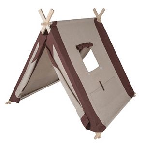 Pacific Play Tents Natural Linen A-Frame Tent