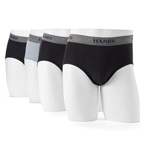 Big & Tall Hanes Ultimate 4-pack Tagless Stretch Briefs