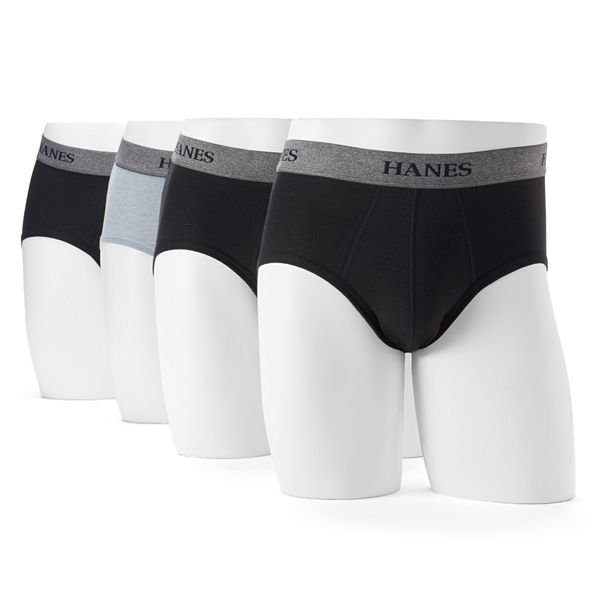 Big Tall Hanes Ultimate 4 pack Tagless Stretch Briefs