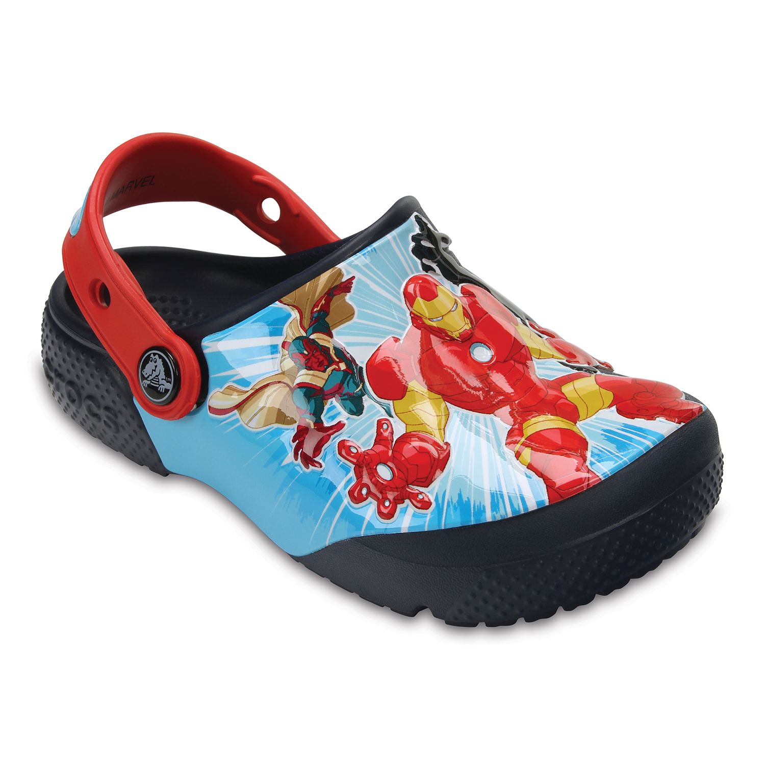 crocs iron man