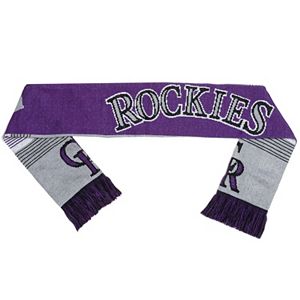 Adult Forever Collectibles Colorado Rockies Reversible Scarf