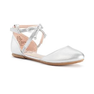 SO® Wisteria Girls' D'Orsay Flats