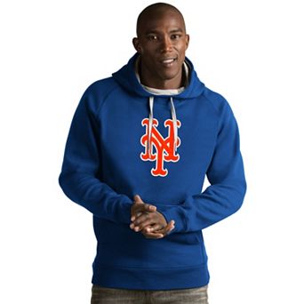 Men's Antigua New York Mets Victory Logo Hoodie