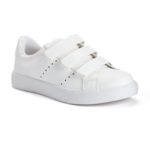 SO® Girls' Triple-Strap Casual Sneakers