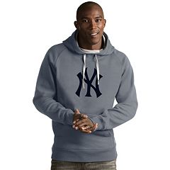 Profile Men's Heathered Gray New York Yankees Big & Tall Bronx Bombers Hometown Collection Pullover Hoodie in Heather Gray