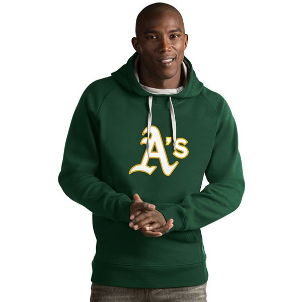 Men's Antigua Oakland Athletics Victory Logo Hoodie