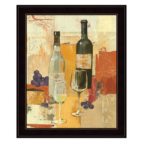 Contemporary Wine Tasting II Framed Wall Art
