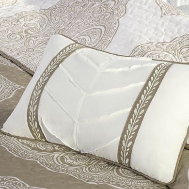 Madison Park 6-Piece Caroline Quilt Set with Shams and Decorative Pillows