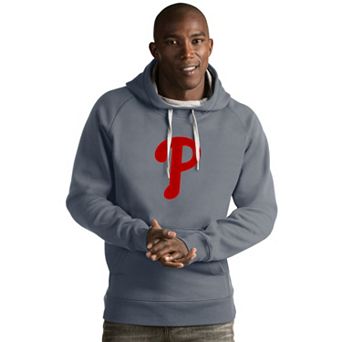 Men's Antigua Philadelphia Phillies Victory Logo Hoodie