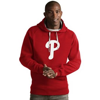 Men's Antigua Philadelphia Phillies Victory Logo Hoodie