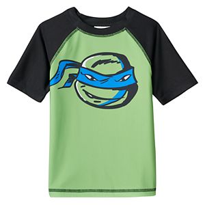 Boys 4-7 Teenage Mutant Ninja Turtles Leonardo Rash Guard