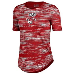 Women's Under Armour Wisconsin Badgers Novelty Tee