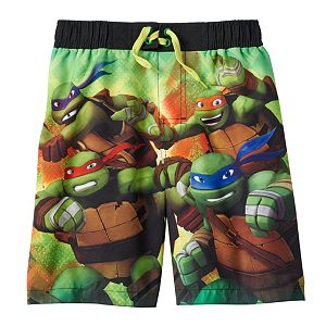 Boys 4-7 Teenage Mutant Ninja Turtles Swim Trunks