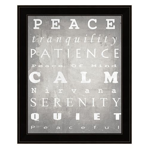 Peace Framed Wall Art