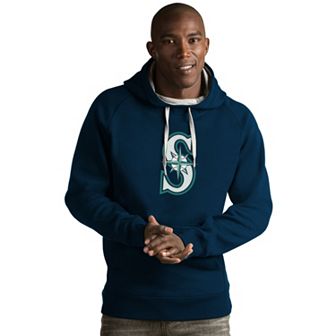 Men's Antigua Seattle Mariners Victory Logo Hoodie