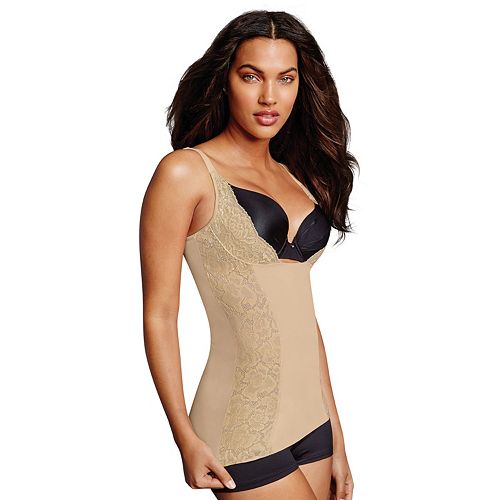 Maidenform Shapewear Firm Foundations Wear Your Own Bra Torsette DM5002