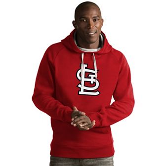 Men's Antigua St. Louis Cardinals Victory Logo Hoodie