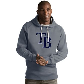 Men's Antigua Tampa Bay Rays Victory Logo Hoodie
