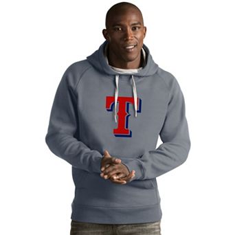 Men's Antigua Texas Rangers Victory Logo Hoodie